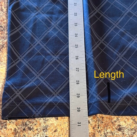 NWT Jos. A. Bank Men’s Leadbetter Golf Performance Polo Shirt Black Plaid XL - Picture 11 of 14